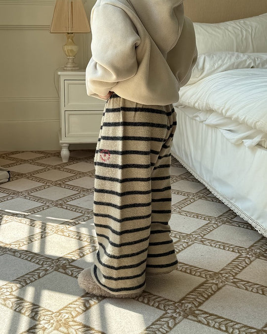 フランネルボーダーパンツ