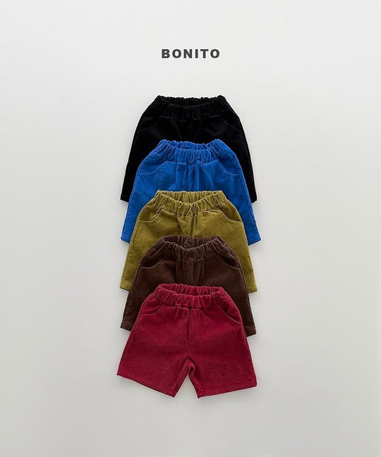 [BONITO]コーデュロイショートパンツ