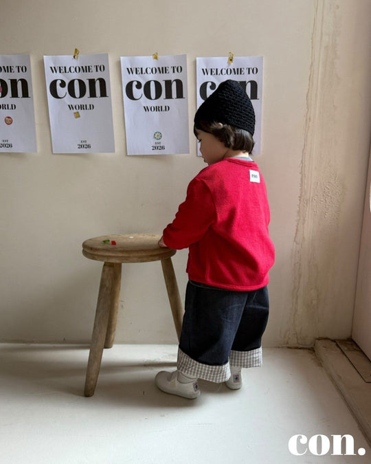 [con]Roll-Up Non-Fade Denim