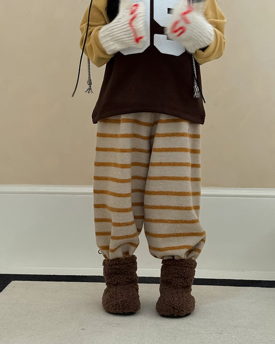 フランネルボーダーパンツ