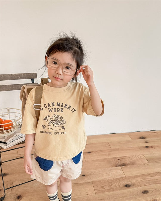 レッドステッチショートパンツ