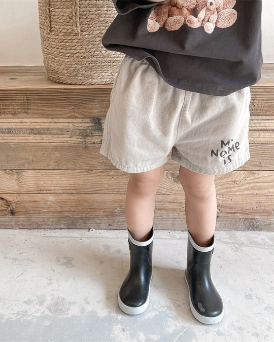 MYNAMEツイルショートパンツ