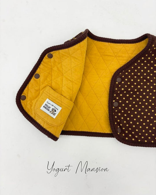 [yogurt mansion]caramel vest