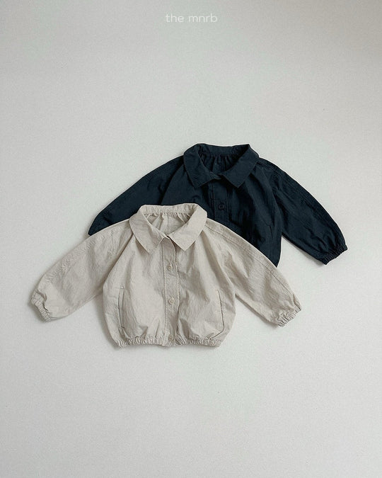 [minirobe]Ruffle Short Trench