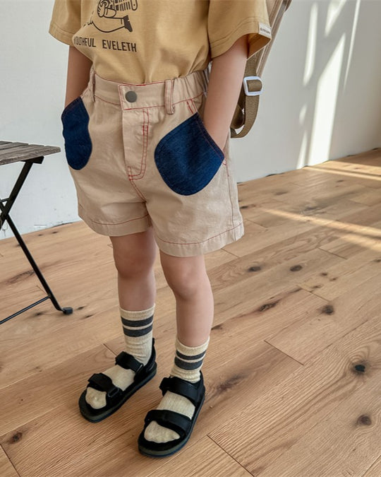 レッドステッチショートパンツ