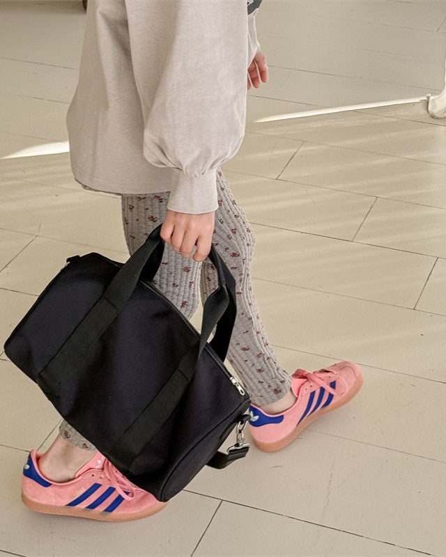 小花柄スカートリブパンツ