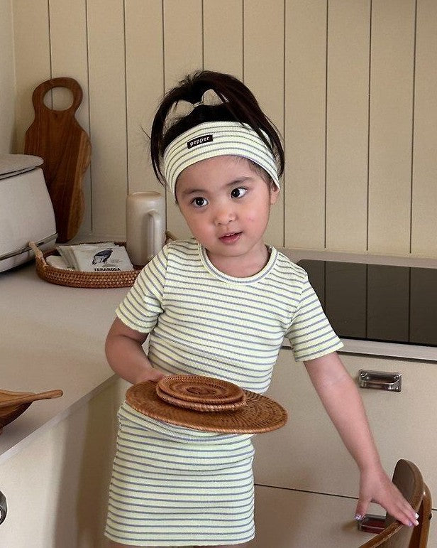 [pepper]pippi striped one-piece