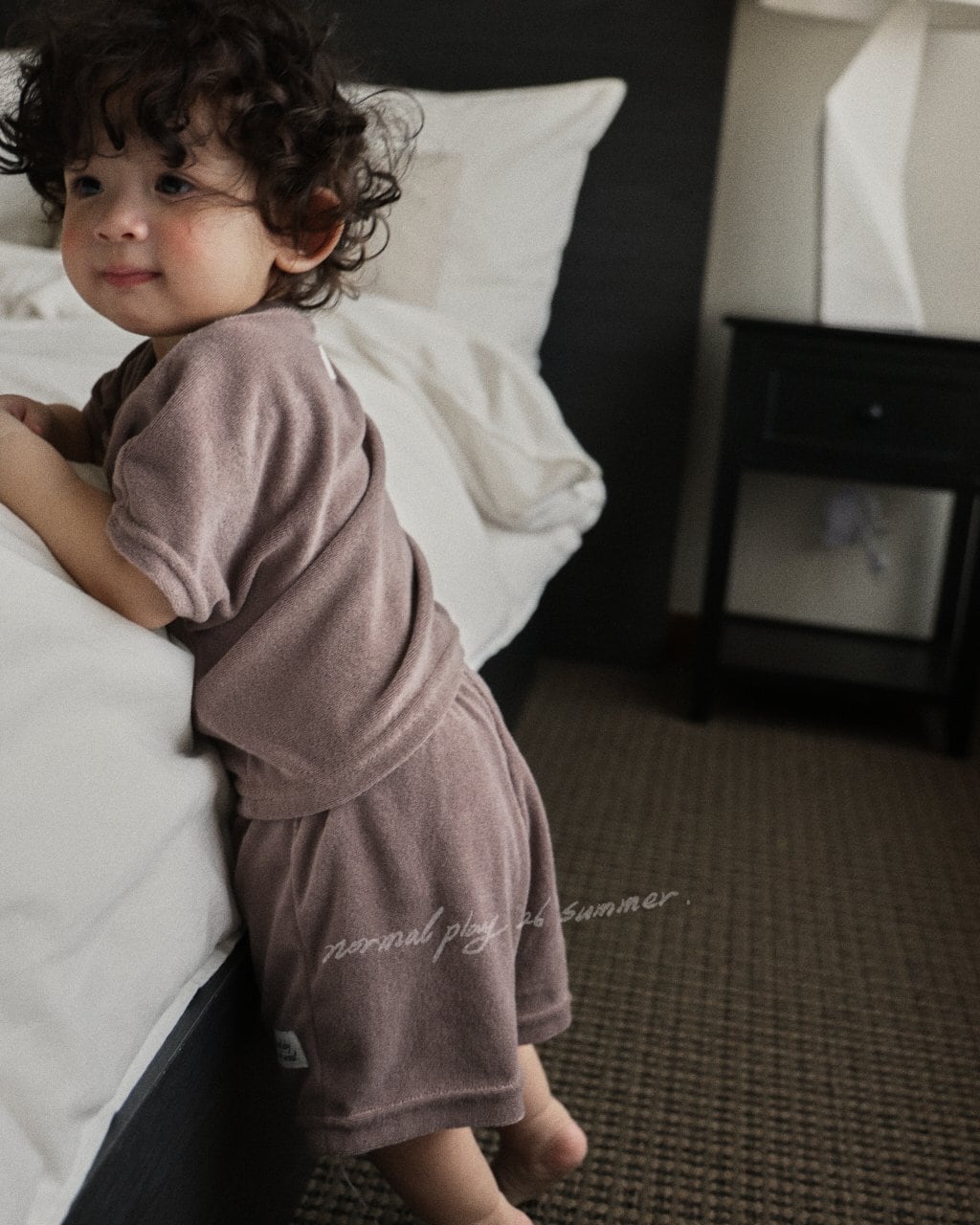 [NORMAL PLAY]terry 4short pants