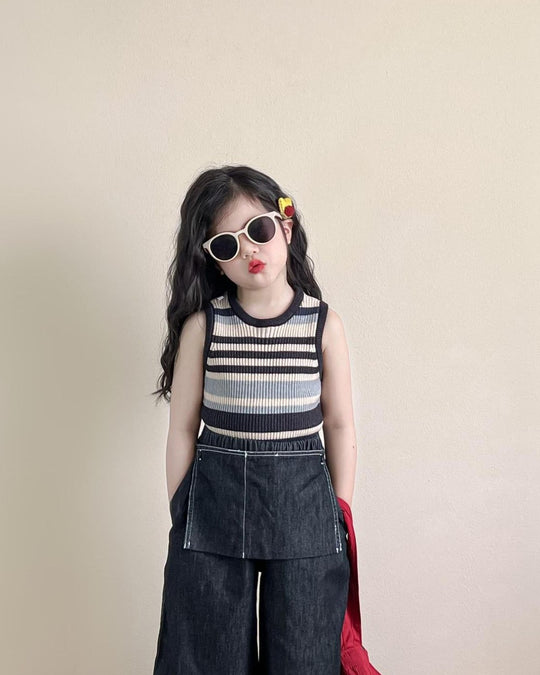 マルチボーダーニットアンサンブル