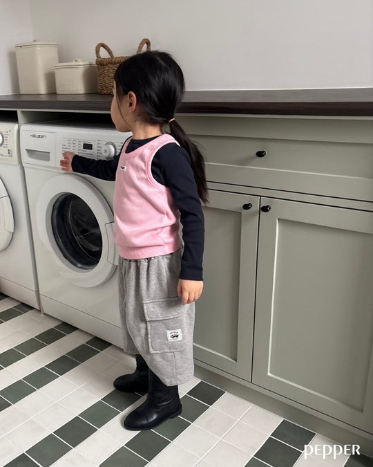 [pepper]bom bom tank-top