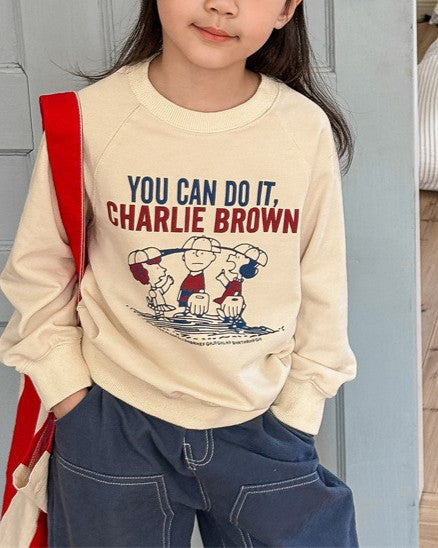 CHARLIEラグランスウェット
