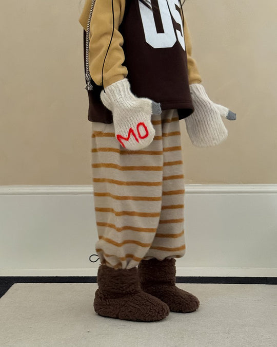 フランネルボーダーパンツ