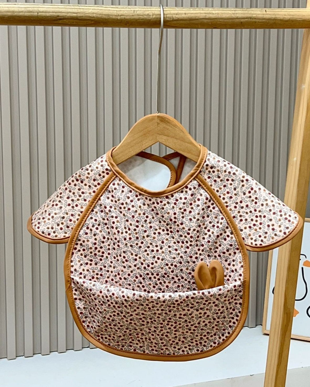 耳付お食事エプロン