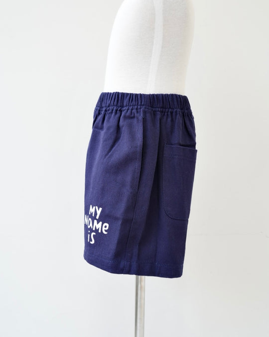 MYNAMEツイルショートパンツ