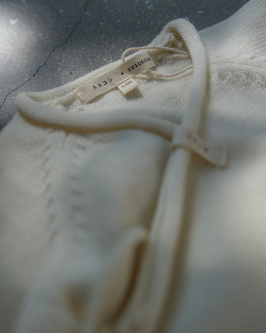 Merino Knit Baby Kimono Overall Suit［SUSUKOSHI］