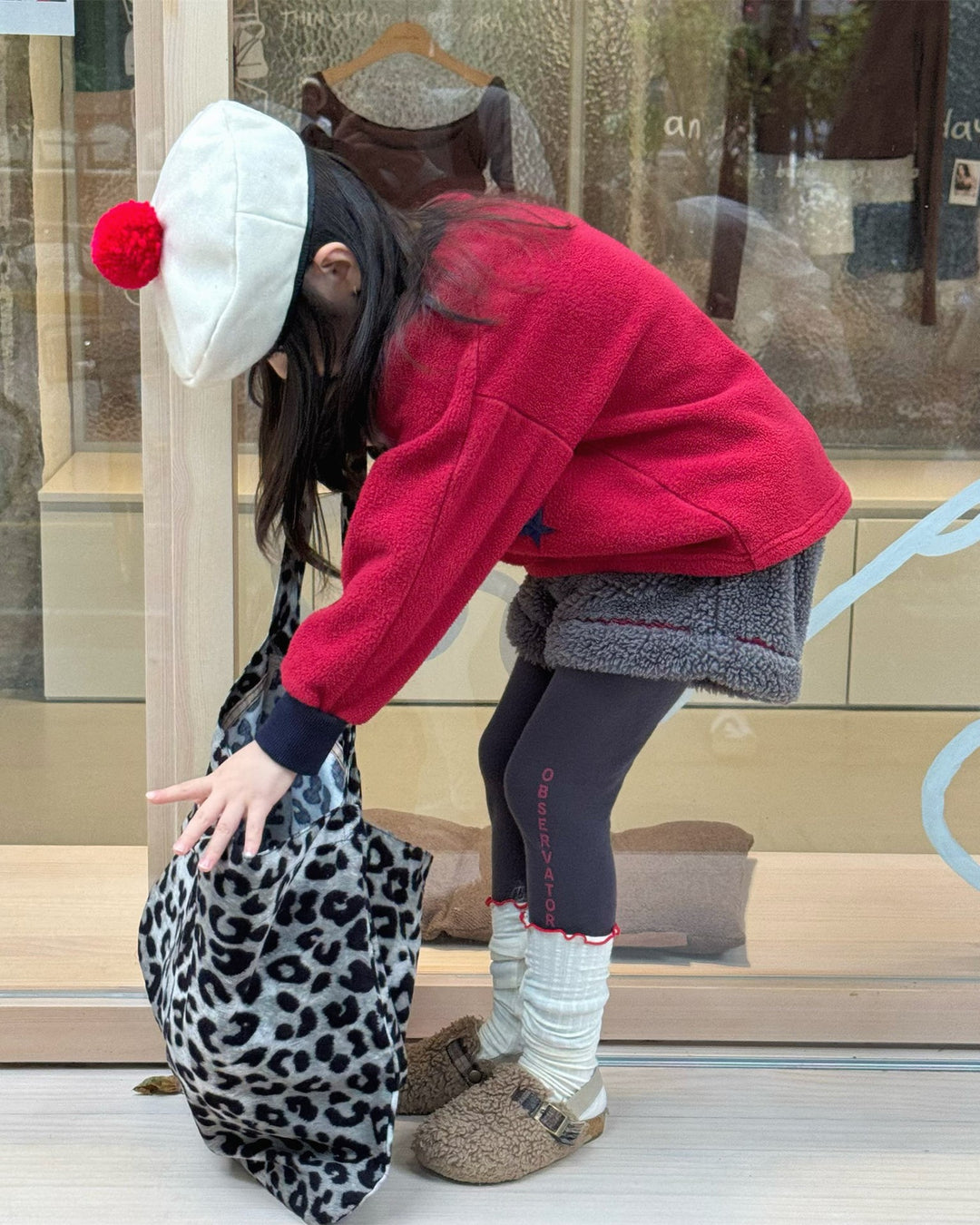 ウェービーボアショートパンツ