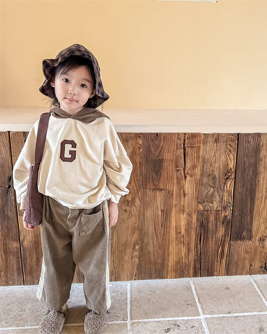 サイドラインコーデュロイパンツ