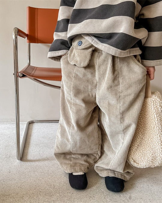 ウエストポケットコーデュロイパンツ