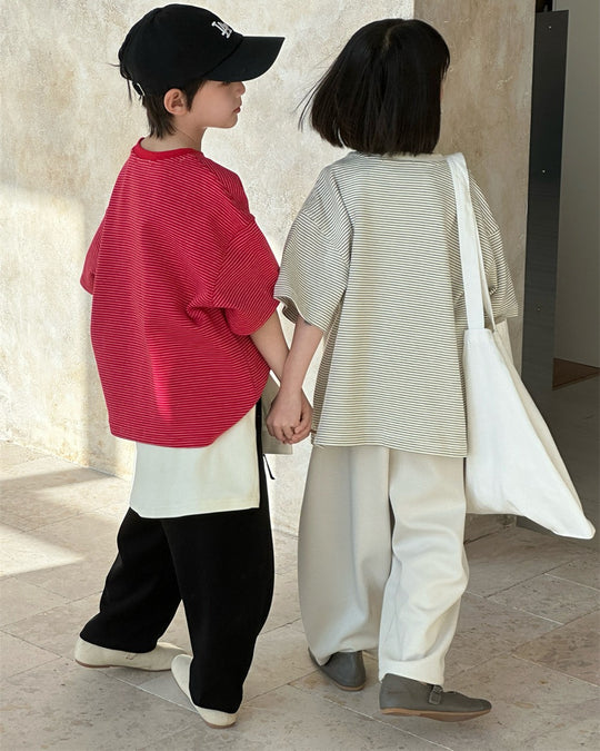 テーパードスウェットパンツ