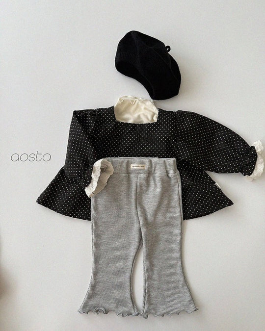 [AOSTA]Jelly Waffle Pants