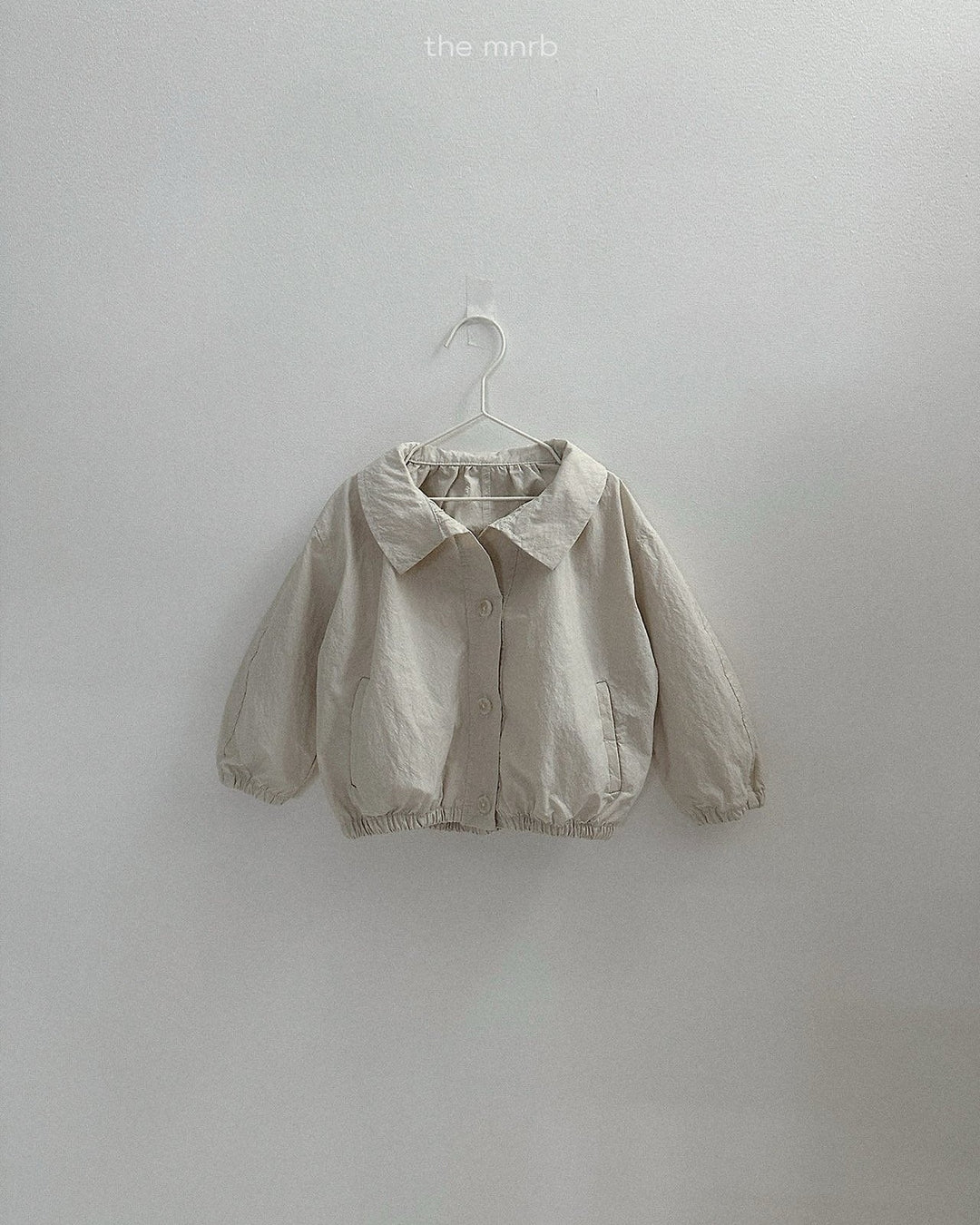 [minirobe]Ruffle Short Trench