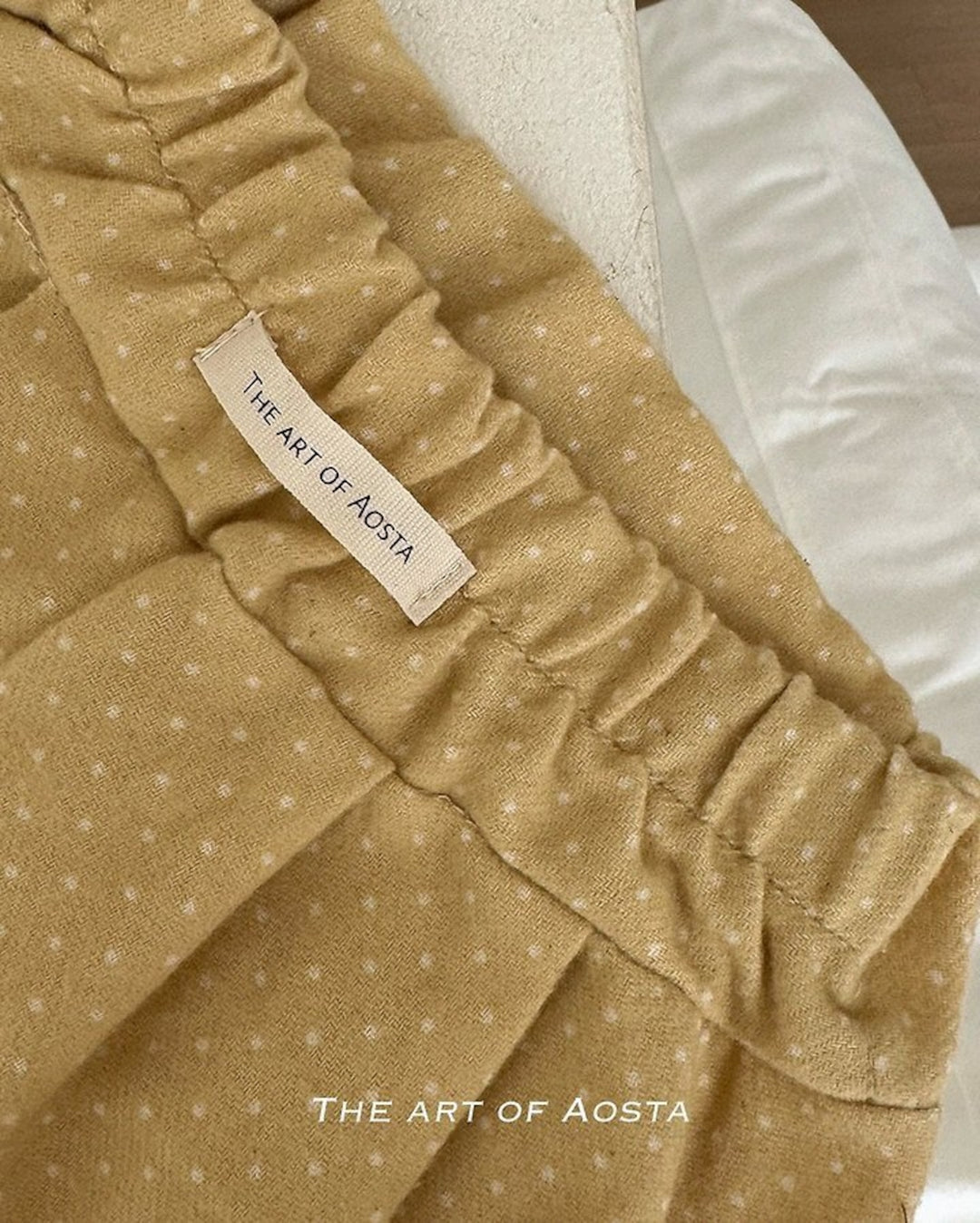 [AOSTA]Milk Dot Pants