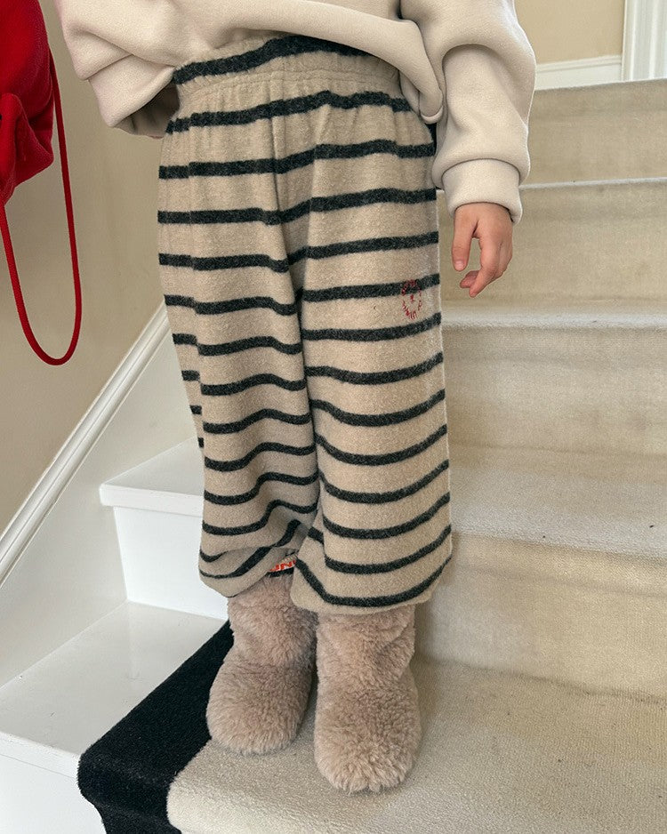 フランネルボーダーパンツ