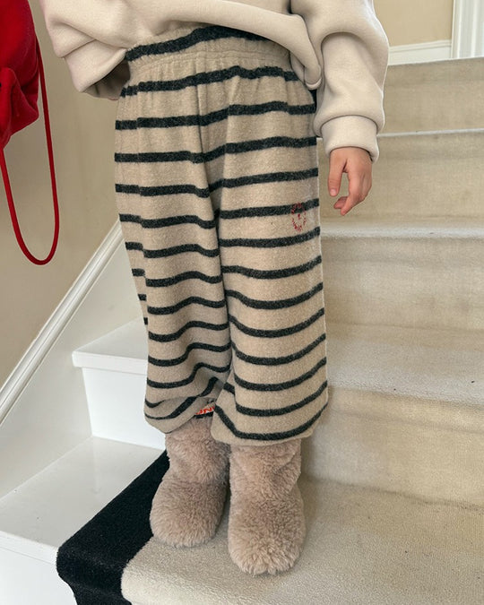 フランネルボーダーパンツ