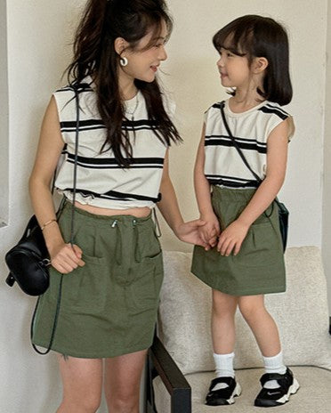 ツイルミニスカート