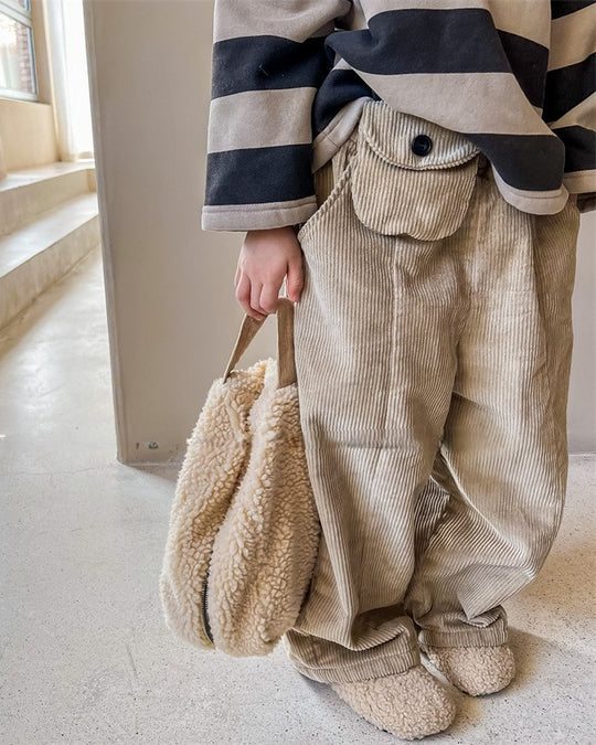 ウエストポケットコーデュロイパンツ