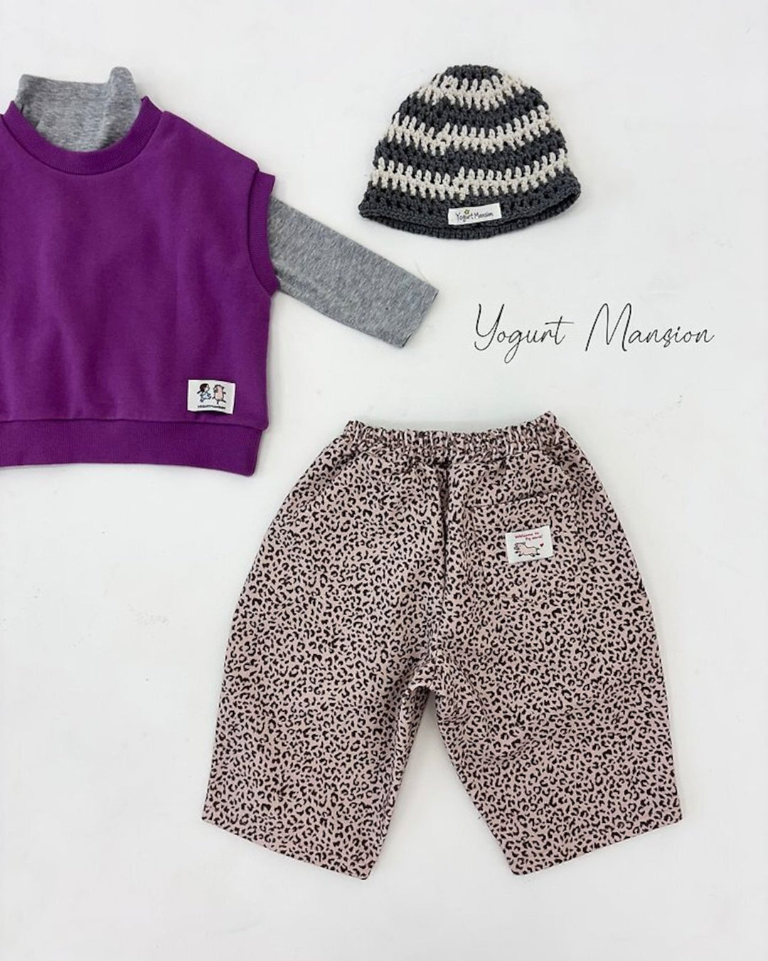 [yogurt mansion]friends vest