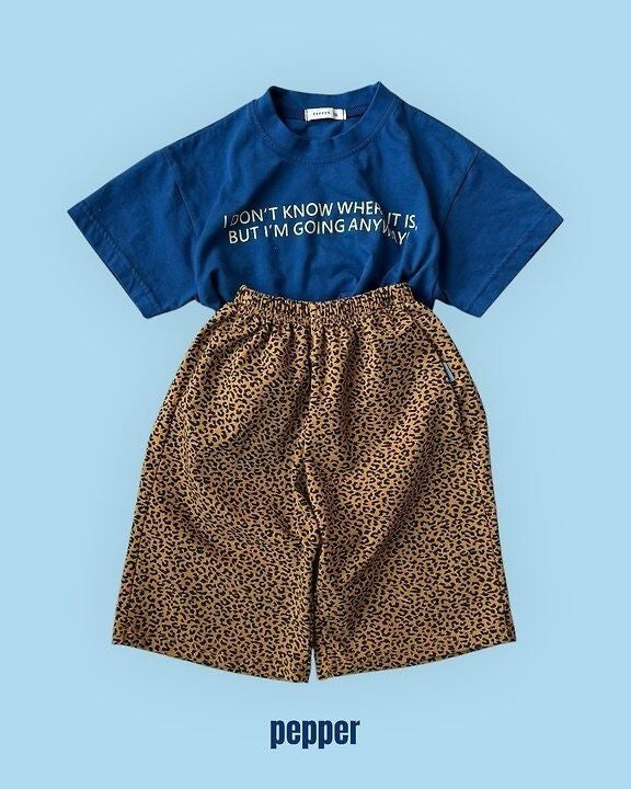 [pepper]leopard print pants