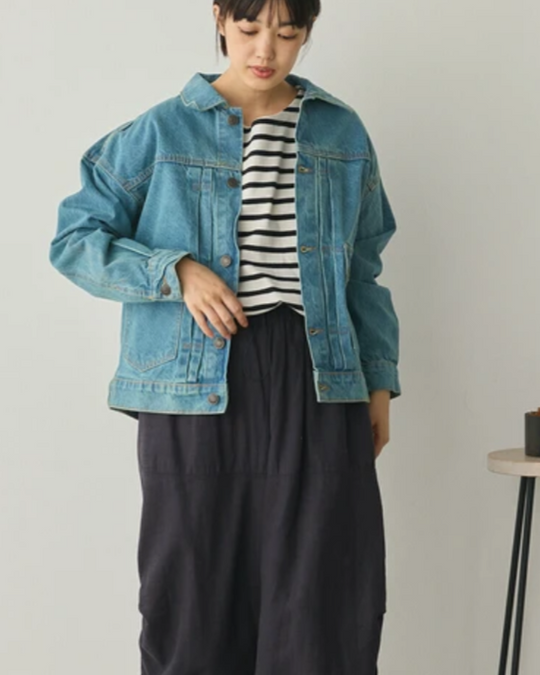 ビッグシルエットデニムジャケット
