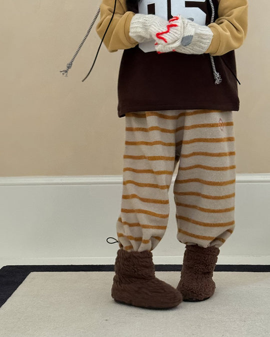 フランネルボーダーパンツ