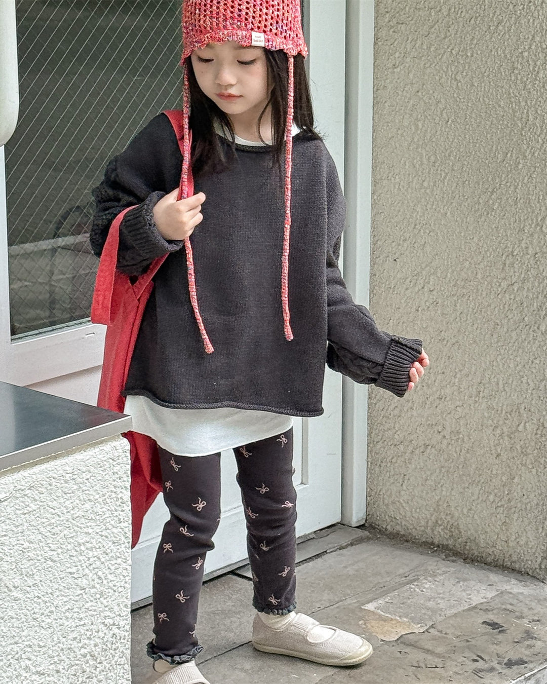 リボンフリルレギンス