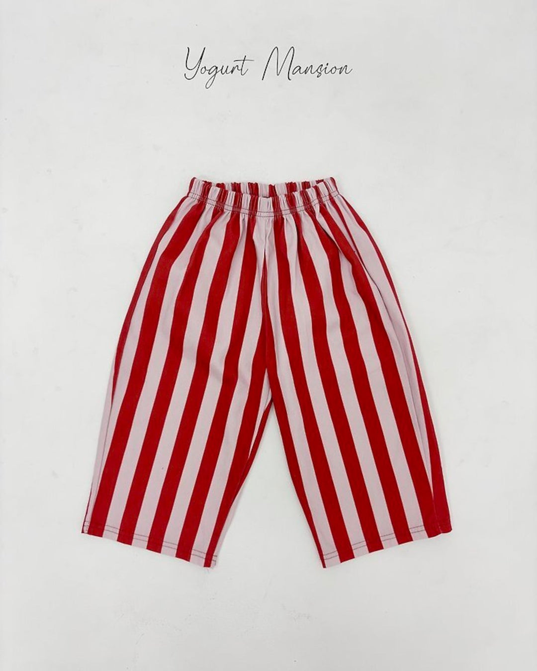 [yogurt mansion]color stripe pants