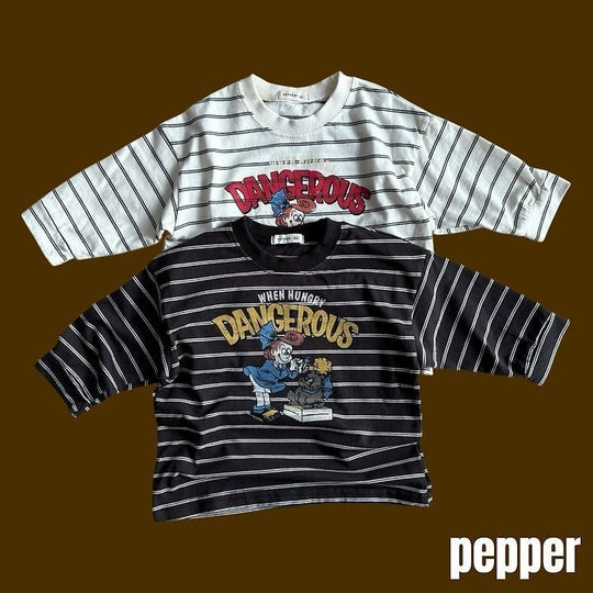 [pepper]ブルドッグボーダーT