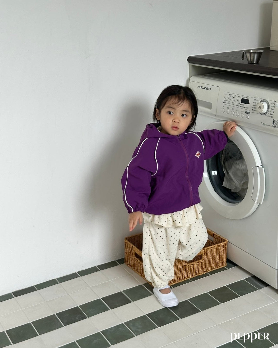 [pepper]plum wind breaker