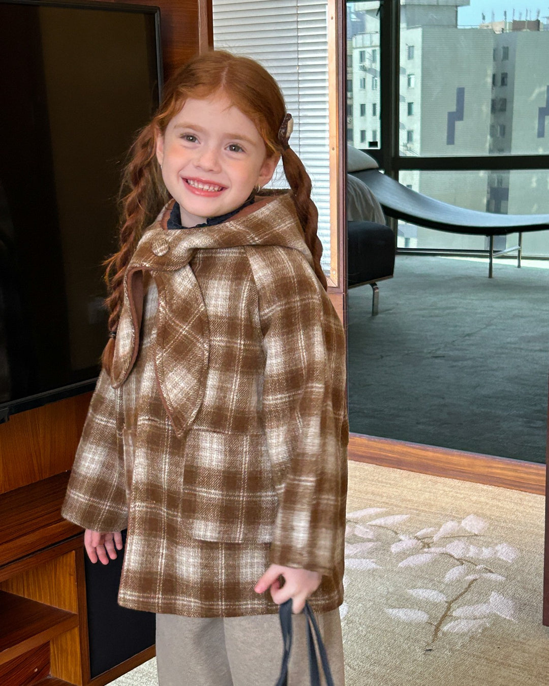 リバーシブルボウタイコート