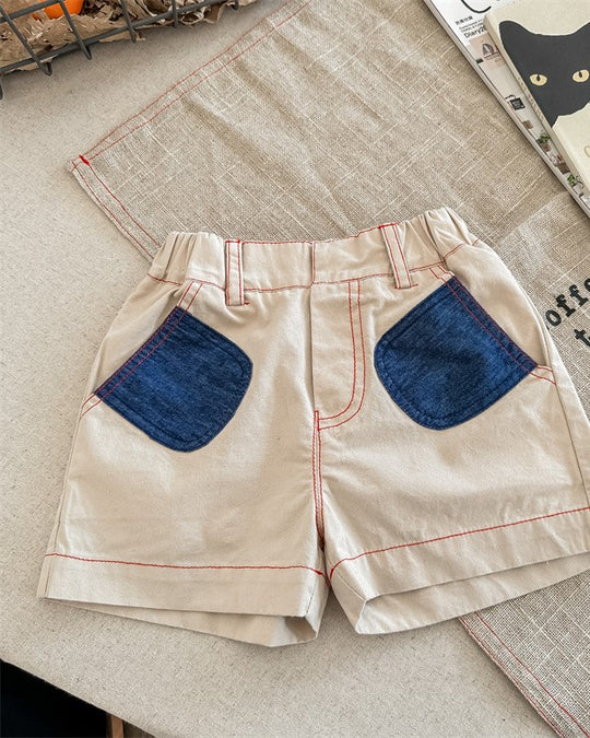 レッドステッチショートパンツ