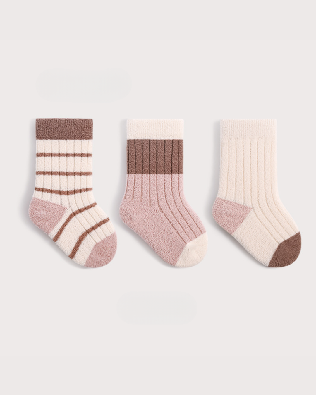 BABYふわふわソックス3足セット
