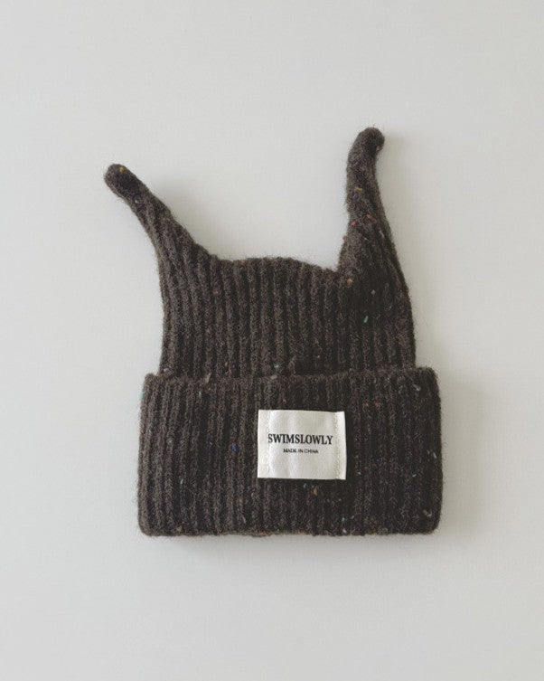 カラーネップミミビーニー