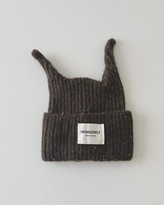 カラーネップミミビーニー