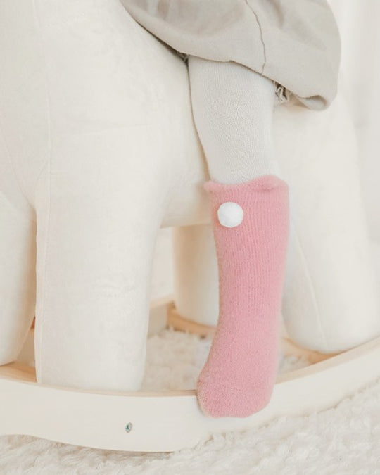 ポンポンBABYソックス