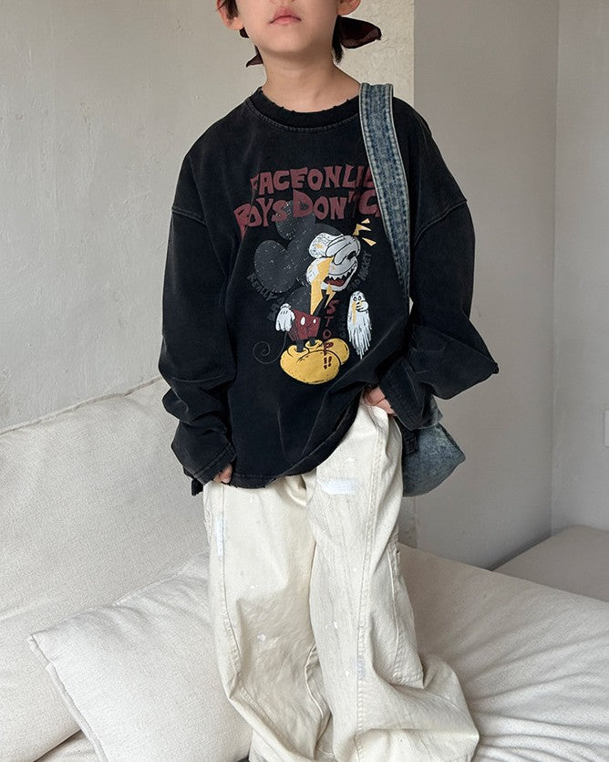 CRYBABYピグメントBIG Tee.