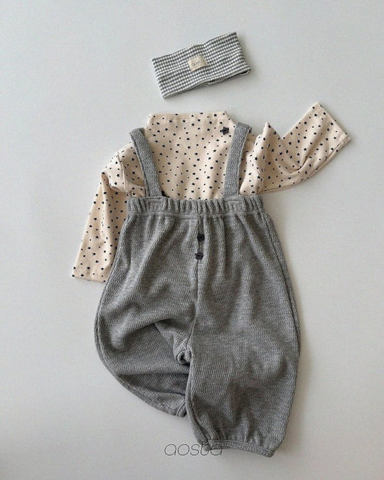 [AOSTA]Star Candy Overalls
