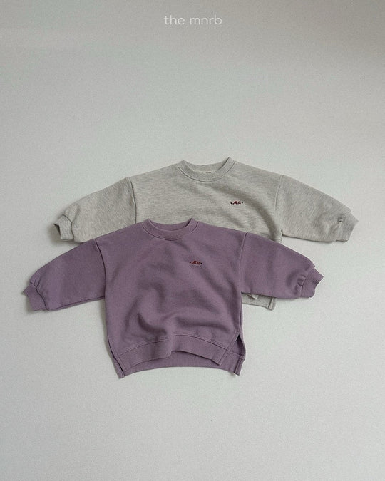 [minirobe]Asymmetric Sweatshirt