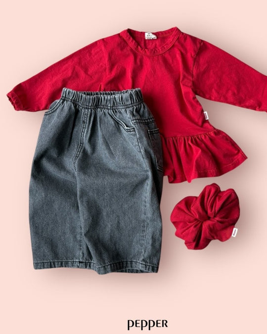 [pepper]cherry tiered T