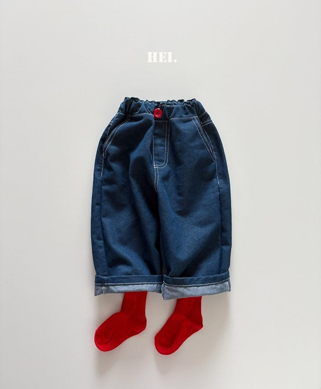[Hei]カックンデニムPT