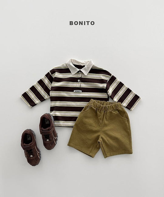 [BONITO]ボーダーカラーT